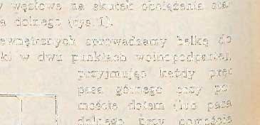 . Obciążenie pionowe stałe.
