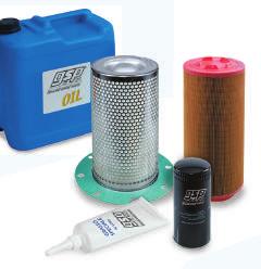 oleju ZAWORY SPUSTOWE Opis Volt/Hz Kod ZESTAW SERWISOWY DLA / DR/ SD 1 filtr oleju, 1 filtr powietrza, 1 separator oleju, puszka oleju meralnego BSP SCE Elektroniczny spust kondensatu 230/50-60/1