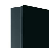 select precision steel POWIERZCHNIA / SURFACE powłoka lakiernicza ekran - lustro lub szyba na płycie stalowej pokrytej farbą proszkową panel mirror or removable transparent pane on a powder-painted