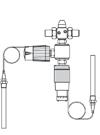 Strażnik temperatury STM / VGS dla instalacji parowych,, 200 C STM / VGS (AVT) DN 5 20 25 Przyłącze G 3 /4 A G A G /4 A k vs [m 3 /h],0,6 3,2 4,5 6,3 Wsp.