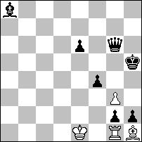 Gf7 W:f4# 8 wyróżnienie honorowe nr 537 Mark ERENBURG (Izrael) Samozwiązania czarnego skoczka połączone z zamykaniem linii przez skoczka białego i