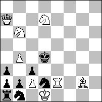 H:d4+ G:d4# 1...Gg3 2.W:d3+ G:d3# (2.Se4+? Ge4+ 3.Wf5?) 1...Gf4 2.Se4+ G:e4# (2.Wd3+? Wd3!). Specjalne wyróż.