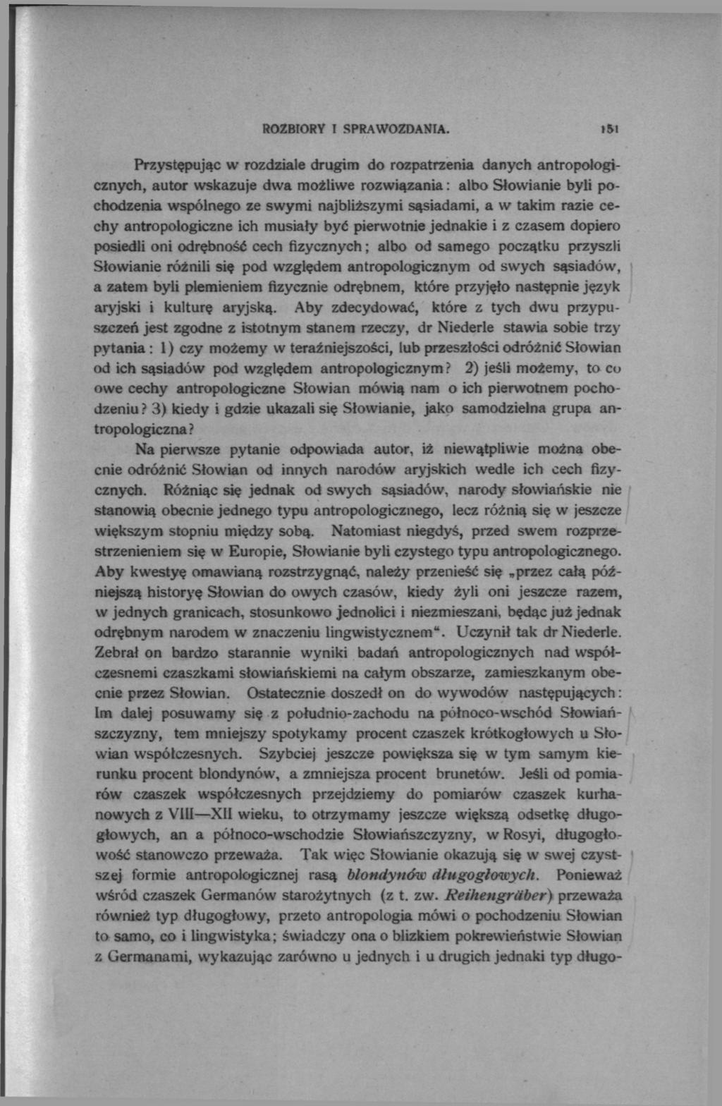 ROZBIORY I SPRAWOZDANIA.