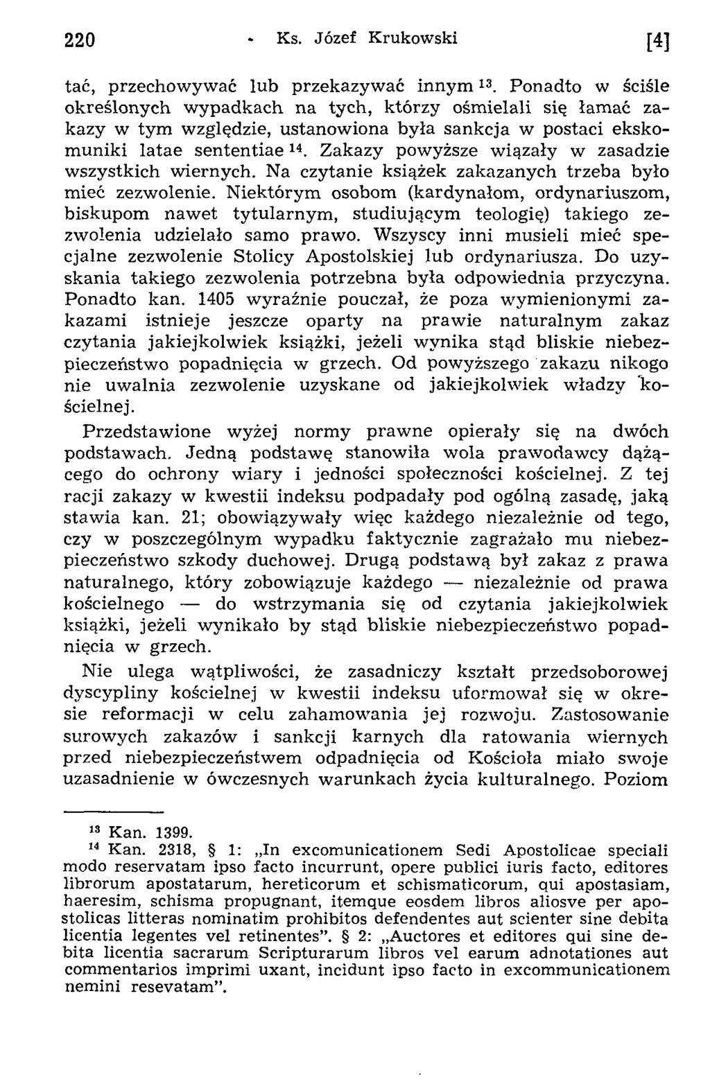 220 Ks. Józef Krukowski [4] tac, przechowywać lub przekazywać in n y m 13.