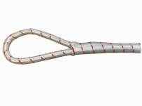 Katalog E Sprzęt pomocniczy do linii Syntetyczna lina pilotująca DYNEEMA Plecione liny syntetyczne DYNEEMA Dyneema to handlowa nazwa polietylenu o ultra wysokiej masie cząsteczkowej ( UHMWPE ) Liny