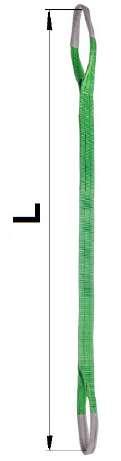 2,0 1,5 4,0 5,0 6 8 10 13 16 19 22 26 Inne długości na zamówienie Zawiesia łańcuchowe zakończone ogniwem i hakiem.