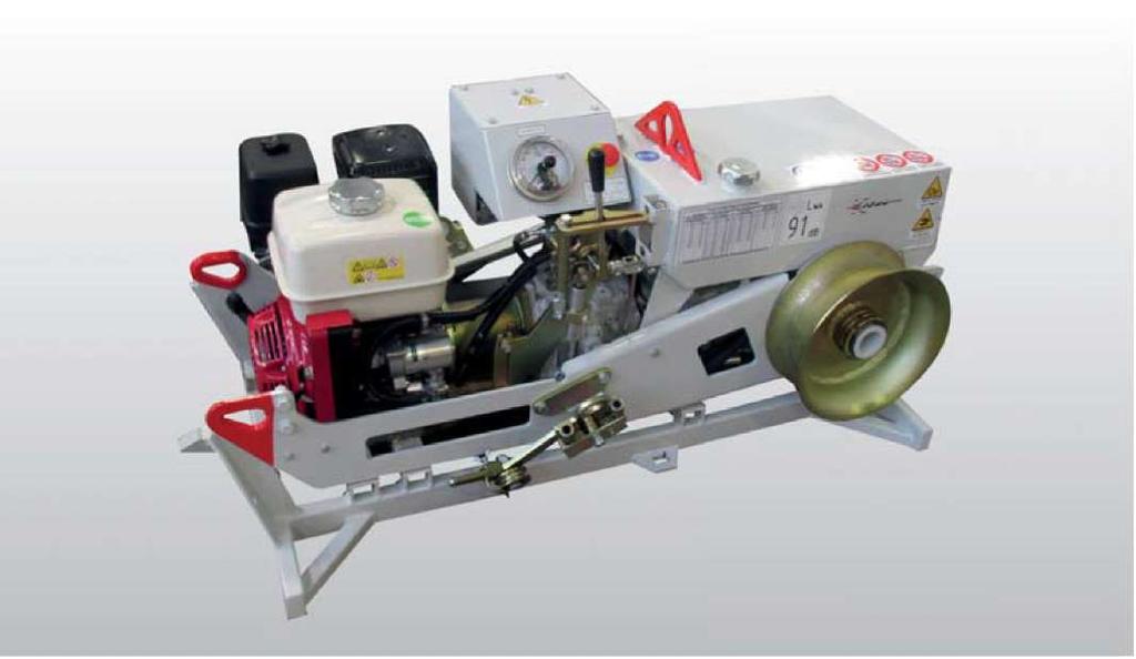 Wciągarka hydrauliczna model 101S2 PARAMETRY