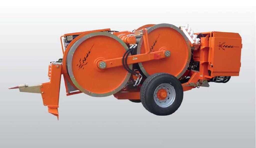 Hamownik hydrauliczny 4x45 kn lub 2x90 model FA154.