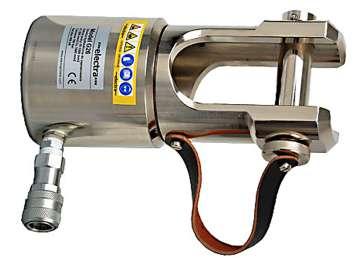 max 500 mm2 Cu max 625 mm2 AFL max 6-240 mm2 Ciśnienie pracy 700 bar Nacisk 250 kn Wymagana pojemność oleju 88 cc