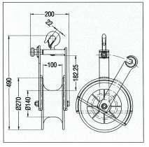 Model 5011 Uchwyt do podłączenia liny stalowej