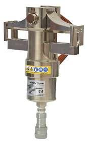 ) 120-525 Zakres pracy mm min max 2,6 4,0 16,0 15,0 22,0 32,0 Waga 0,7 kg 1,3 kg 2,3 kg 12-16,5 mm Uchwyty do napinania przewodu jezdnego