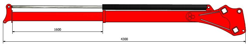 (kg) złożony/wysunięty 538 (z