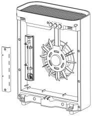 Open the UV lamp cover by removing the screws with a Philips screw driver. 2.