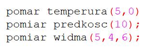 Konstruktor przeładowanie nazwy