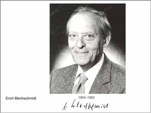 Erich Blechschmidt.