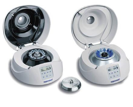Wirówki MiniSpin Eppendorf Specjalnie zaprojektowane do celów szkoleniowych, rutynowych i badawczych. Zajmują wyjątkowo mało miejsca. Wyróżniają się bardzo cichą pracą, poziom hałasu <58 db.