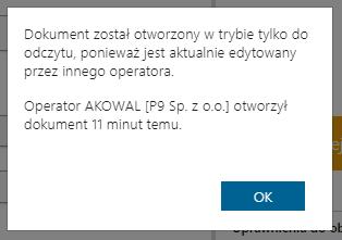 Pole zawierające Rachunek bankowy/ Adres płatnika zostało udostępnione dla dokumentów: FZ, (A)FZ i dla uproszczonej (A)FZ. W polu prezentowane są informacje w następującej kolejności: 1.