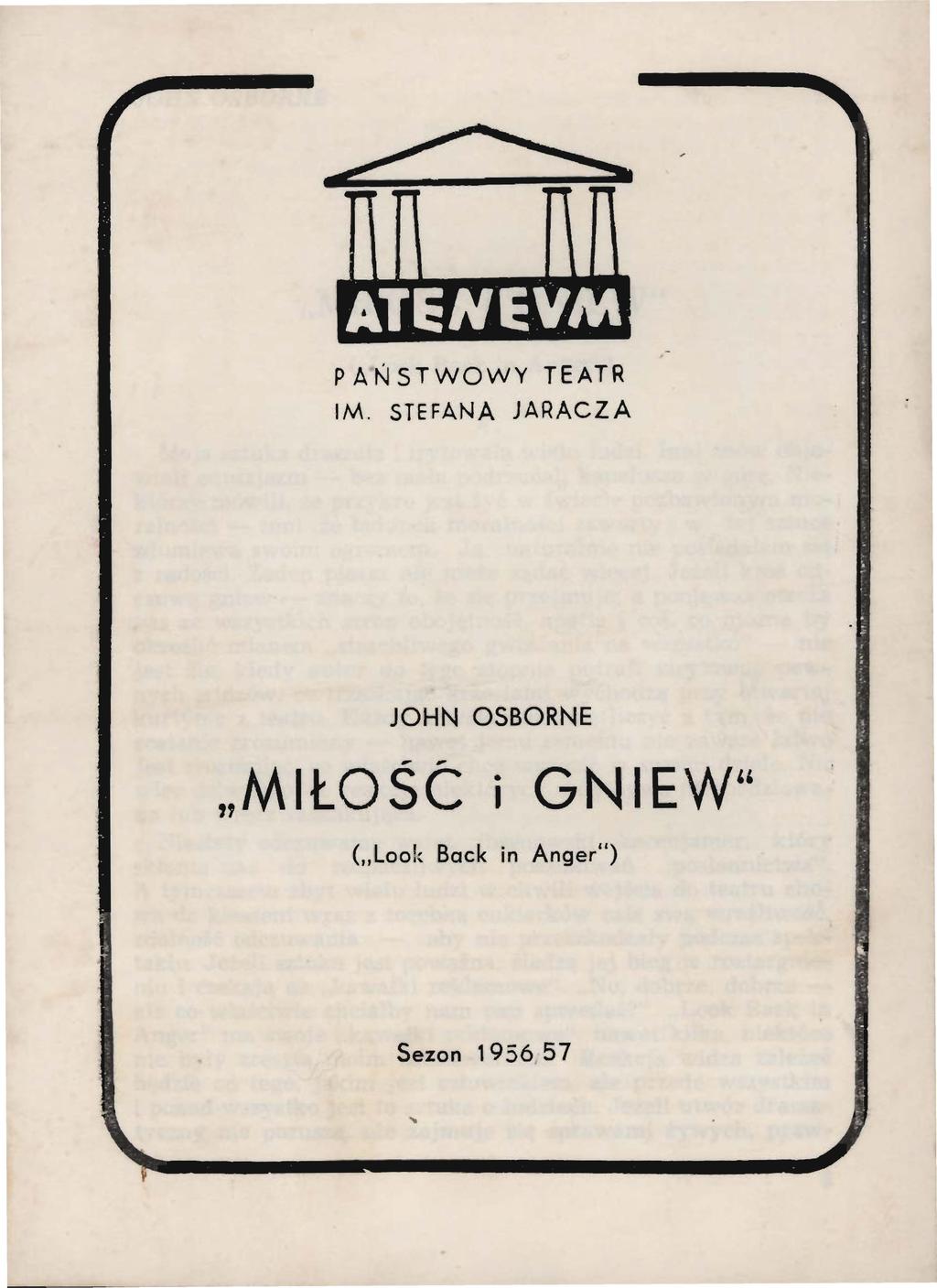 PAŃSTWOWY TEATR IM.