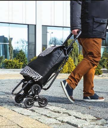 SUPERFERTA Lekka aluminiowa konstrukcja WÓZEK ZAKUPWY (2 kolory), wym.