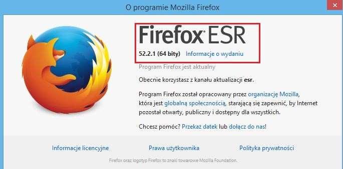 Krok 3 Pojawi się dodatkowe okno w przeglądarce zawierające informacje o