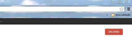 Google Chrome Krok 1 Po uruchomieniu programu Google Chrome, należy kliknąć przycisk w prawym górnym rogu (rys. 46).