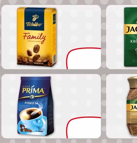 94 ARTYKUŁY SPOŻYWCZE KAWA ZIARNISTA INTENSYWNY, DELIKATNY SMAK 1 KG po 44619229 26 z VAT 33.