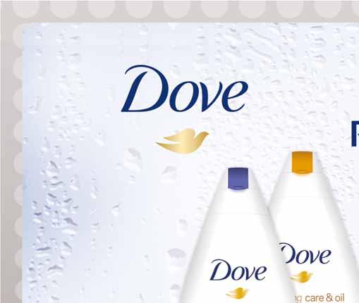 DOVE ŻEL POD PRYSZNIC 400 ML, 500 ML po 52241122 DOVE MYDŁO 100 G po