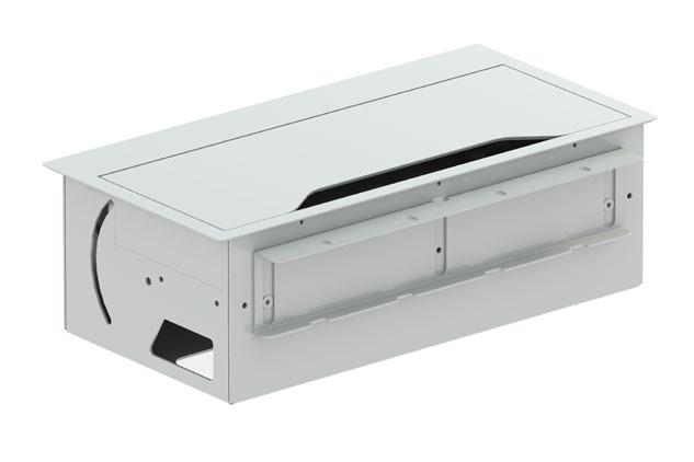 Skonfiguruj Mediabox Wybierz odpowiednią bazę SQUARE Panel do montażu nablatowego T-RIGHT Panel do
