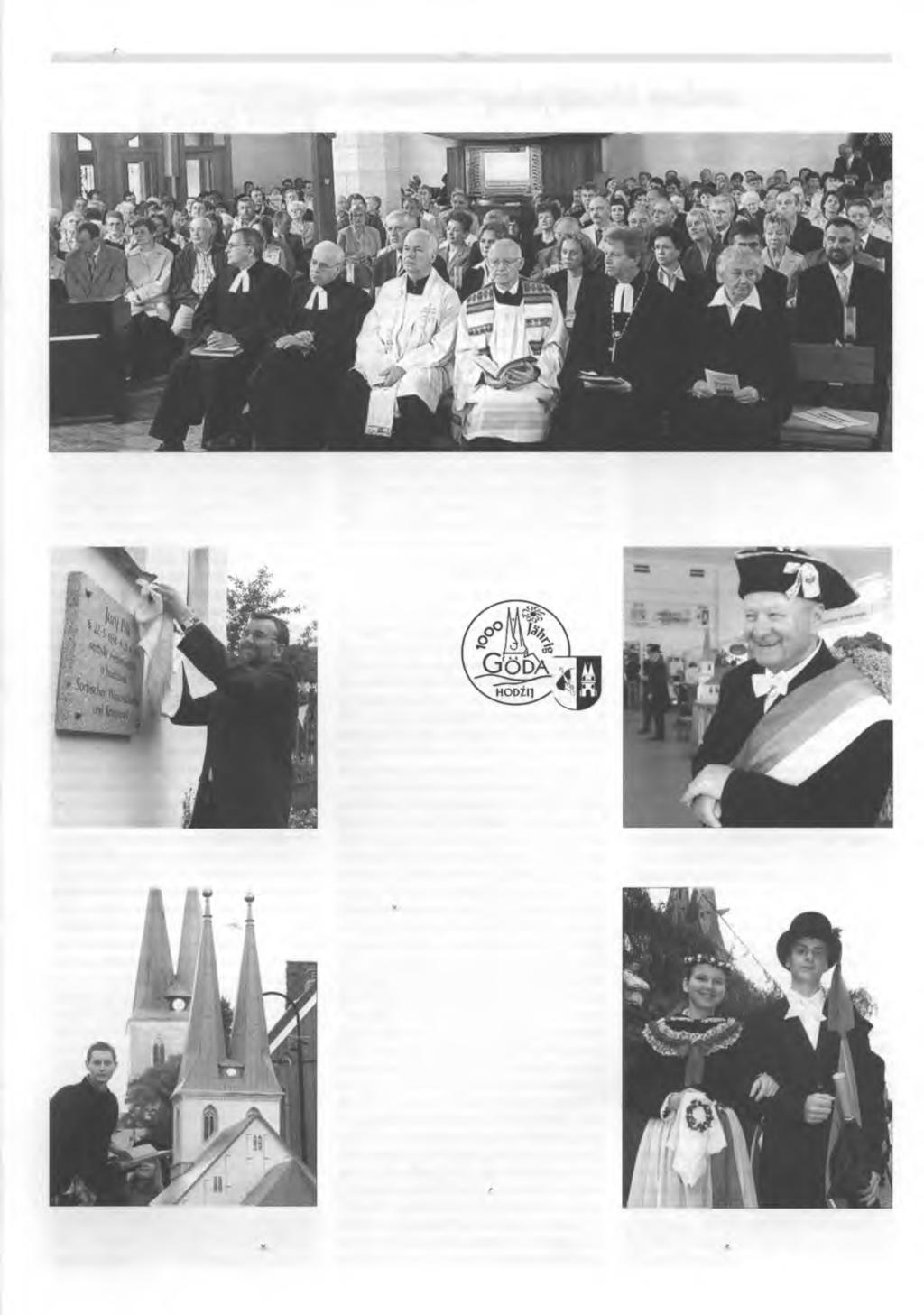 Pomhaj Boh junij 2006 3 Hodźijje swjećil tysaclĕtny jubilej Swjedźenski tydźeń Hodźijskeho jubileja zahaji so z kemšemi w starodawnym Boźim domje, kotrež swjećachu hromodźe ze stami kem šerjow