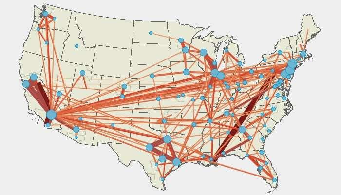 Modele przestrzenne I-szej generacji Oparte na grawitacji: Pittsburgh