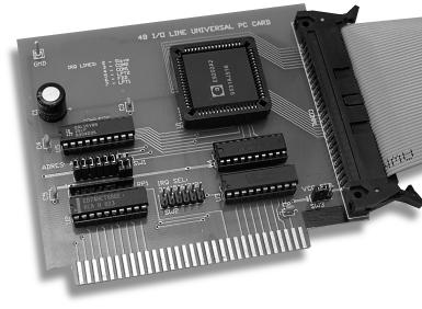 Uniwersalna karta I/O do PC kit AVT 327 Uniwersalna P R O karta J E I/O K do T PCY Przedstawiamy uniwersaln¹, wielowejúciow¹ kartí do komputerûw PC.