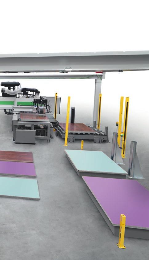RO UCT ON KONKURENCYJNA PERSONALIZACJA Realizacja zakładów produkcyjnych na wymiar pod klucz, integracja rozwiązań grupy Biesse z oprogramowaniami i maszynami uzupełniającymi, ponad 1000 urządzeń