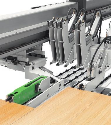 WZROST WYDAJNOŚCI NAWET O 40% Dwie stacje cięcia w jednej pilarce.