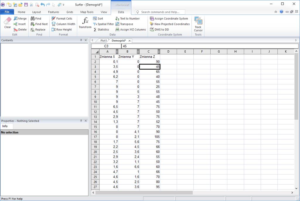 pliku otwierane jest odpowiednie okno robocze. Jako pliki arkusza otwierane są między innymi pliki MS Excel z rozszerzeniem xlsx i xls, pliki z rozszerzeniem dat lub bln.