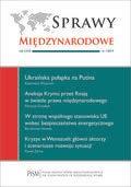 Sprawy Międzynarodowe Rok LXVIII numer 4 SPIS TREŚCI Rozmowa dr. Karola Kujawy z prof.