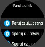 3. Naciśnij prawy dolny przycisk, aby przewinąć listę, następnie wybierz typ czujnika za pomocą środkowego przycisku. 4.