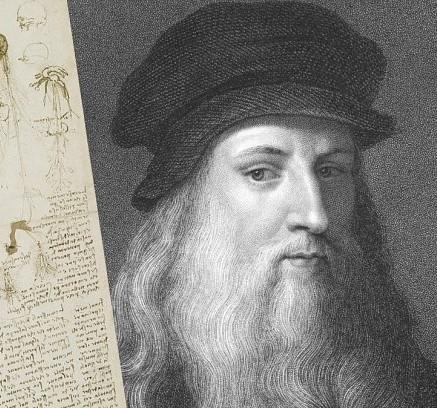 Leonardo da Vinci malarz, naukowiec i myśliciel, wszechstronnie utalentowany jego zapiski są trudne do odczytania