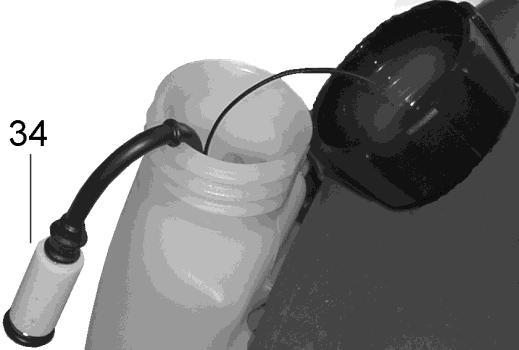 8.5 Obsługa filtra powietrza Zanieczyszczony filtr powietrza obniża jakość pracy urządzenia.