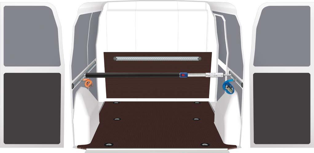 6 FIAT DOBLÒ FURGÓN - FURGON SUELO Y PANELES - ŚCIANY I PODŁOGA Suelo y paneles para vehículo con puerta lateral derecha y paredes de chapa.