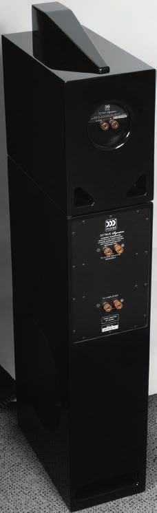 Subwoofer (Octave Signature) tym się różni (funkcjonalnie) od prawie wszystkich subwooferów kina domowego, że jest pasywny, a nie aktywny, i w związku z tym nie ma żadnych regulacji.