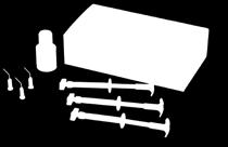 901532 Injection Moulding Kit Zestaw zawiera: po 1 strzykawce G-ænial Universal