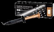 5, A4, CV, AO2 i AO3 1 x 3,6g (2ml), 20 końcówek aplikacyjnych z tworzywa, 1 osłona chroniąca przed światłem GC G-ænial Universal Injectable Kompozyt do odbudowy o wysokiej wytrzymałości Płynna