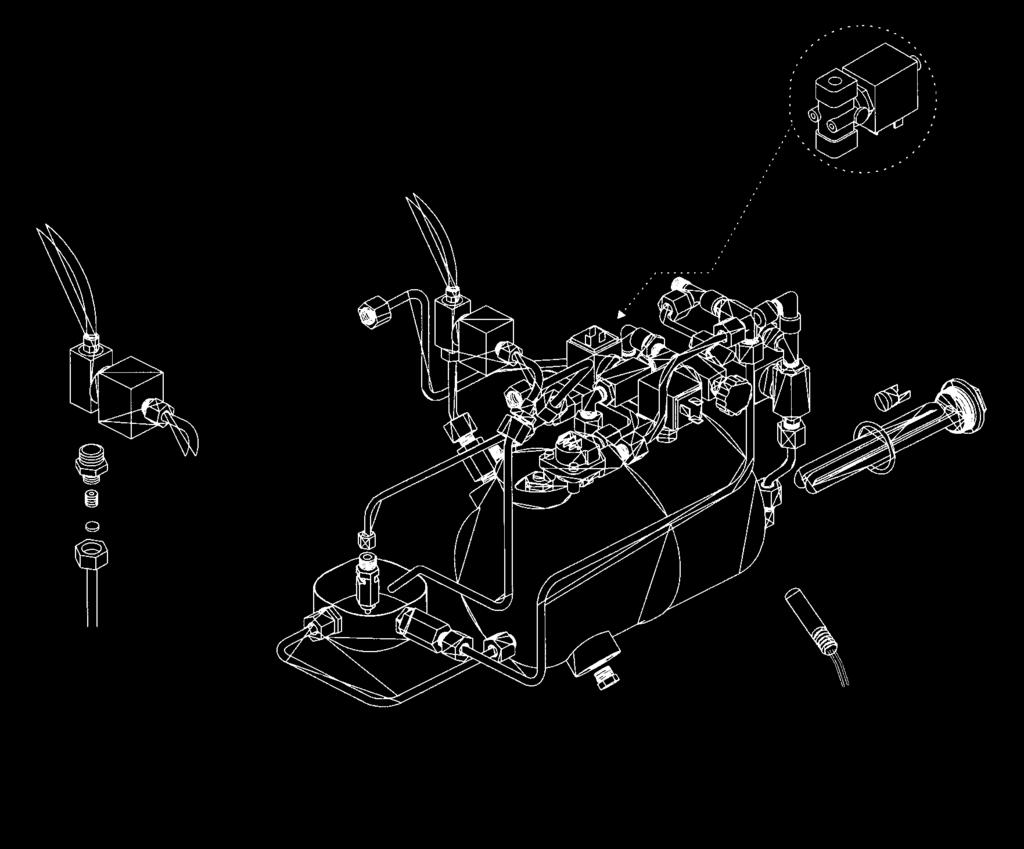 AUTOMATIC COFFEE MACHINES NUOVA SIMONELLI HYDRAULIC GROUP BOILER MASTER 1 370236 (230 VAC, 1/4 ) 370235 (PARKER, 230 VAC, 1/4 ) 370234 (PARKER, 230 VAC, 1/8 )