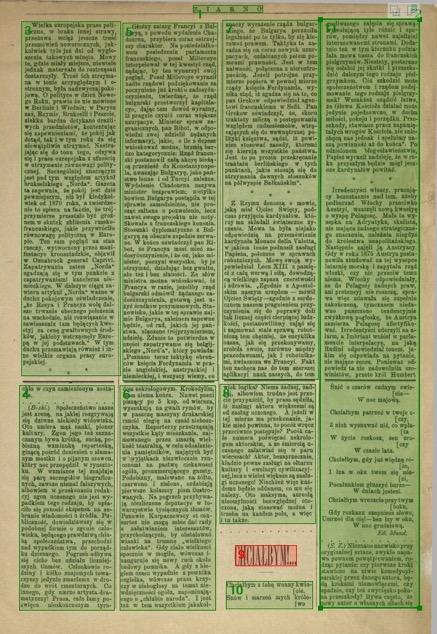 Sposób wykonania operacji rozpoznania