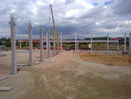 Standard przygotowania budowy do montażu prefabrykatów.