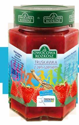 NISKOSŁODZONY TRUSKAWKA Z ŻEŃ-SZENIEM 280G Uwaga!
