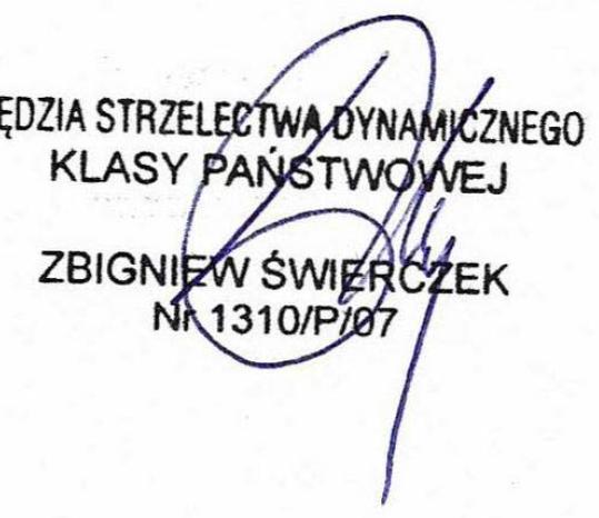 OBSADA SĘDZIOWSKA LP Imię Nazwisko Nr licencji 1 Zbigniew Świerczek 1310/P 2 Zbigniew Kubicz 1582/P 3 Darek