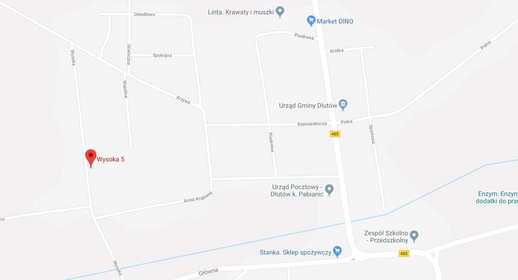 Mapa nr 2 i 3: Lokalizacja i otoczenie przedmiotowej nieruchomości. źródło: http://google.
