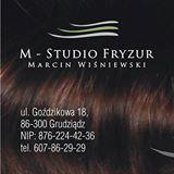 35. M - Studio Fryzur Marcin Wiśniewski ul. Goździkowa 18 tel. 607 862 929 www.akademiawizerunku.