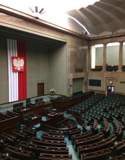 oraz miejsce, gdzie odbywają się posiedzenia sejmu.